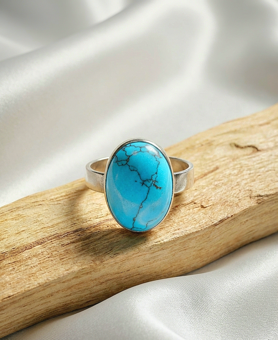 Oval Turquoise Ring