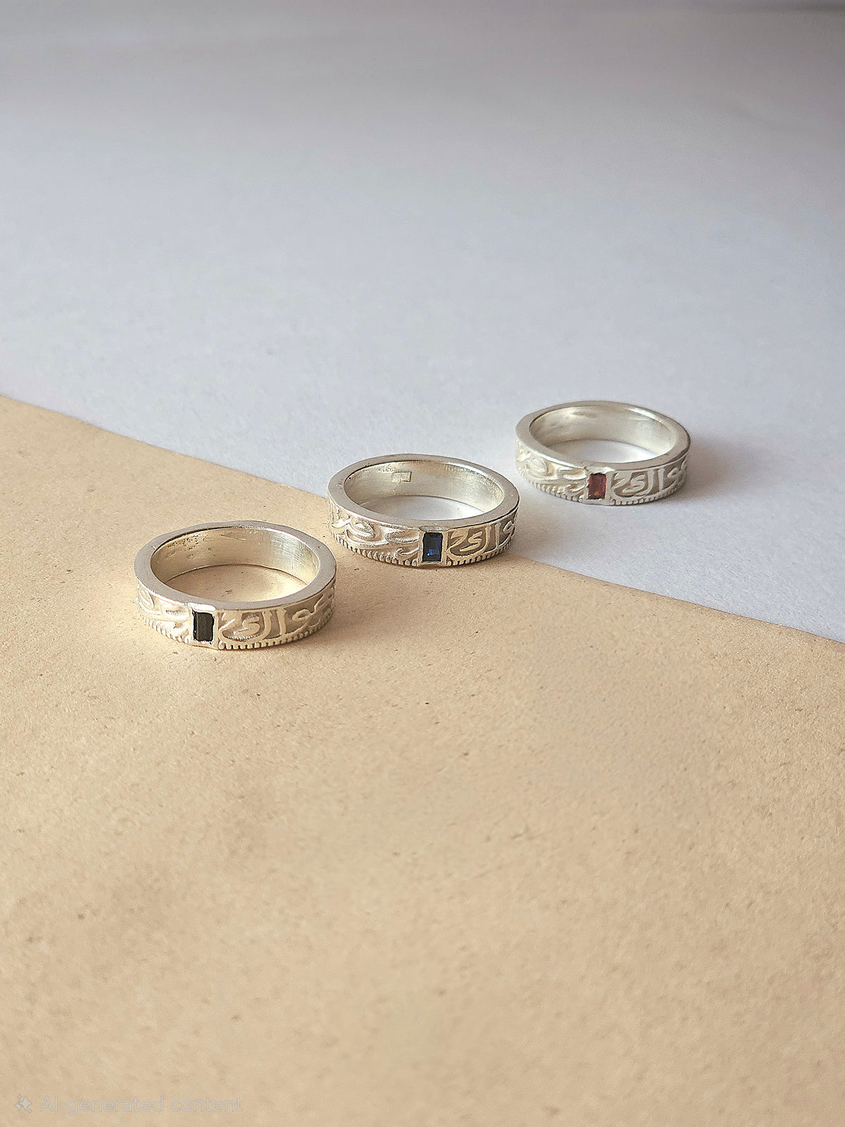 Zircon ring
