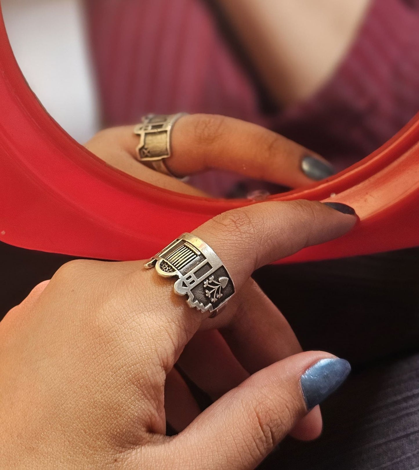 Nubian house ring