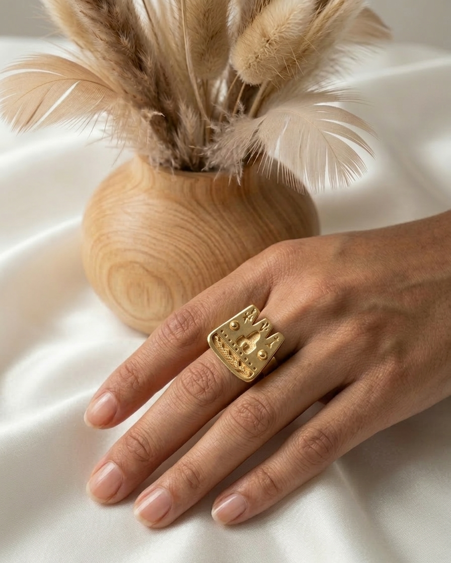 Ancient Heritage Statement Ring