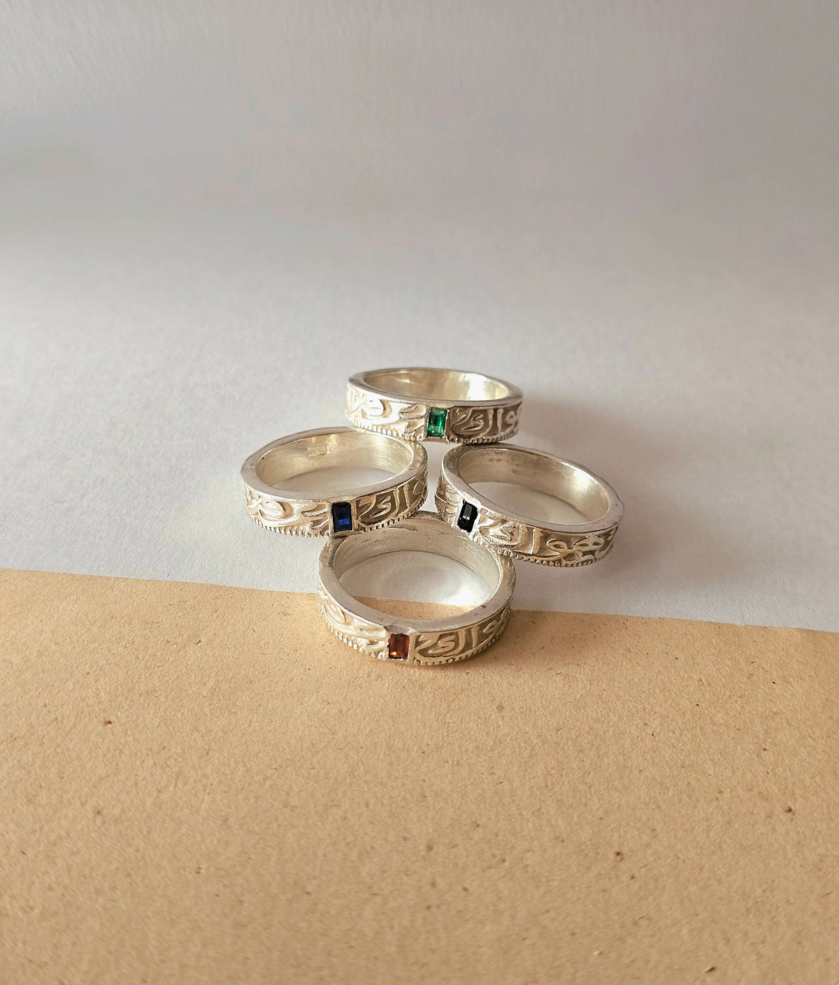 Zircon ring