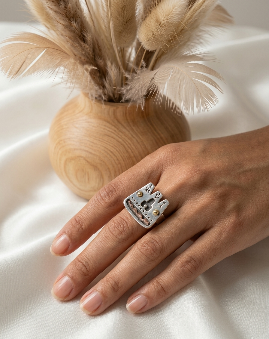 Ancient Heritage Statement Ring