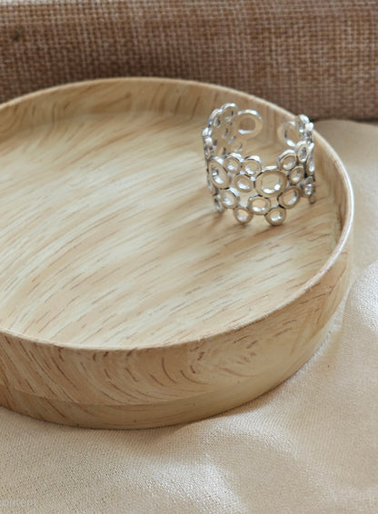 Bubbles statement Ring