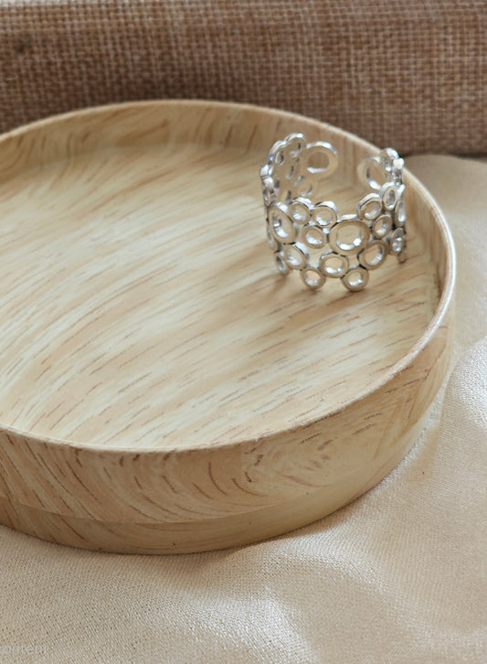 Bubbles statement Ring